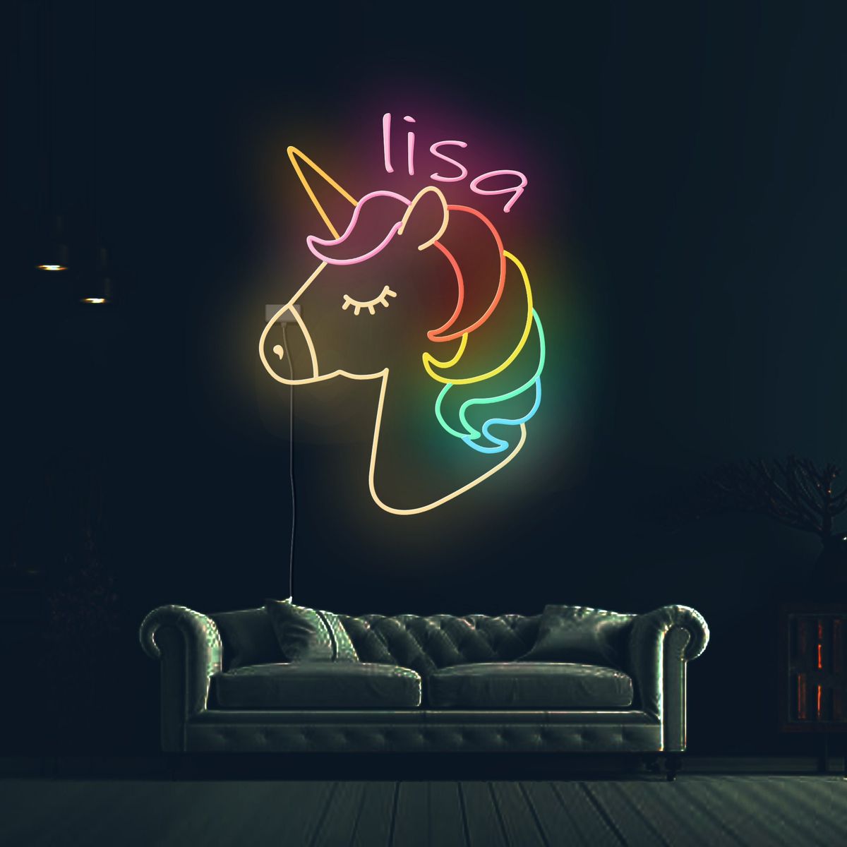 Unicorn Kids Neon Sign
