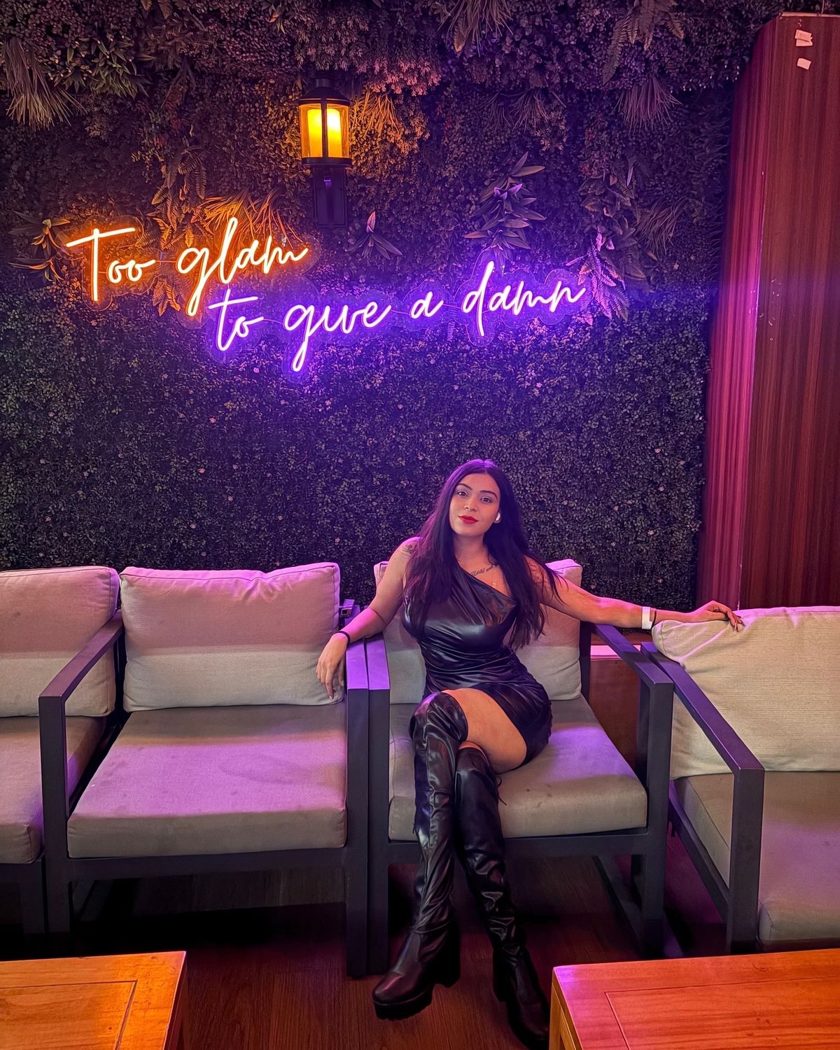 Too Glam to Give a Damn Neon Sign