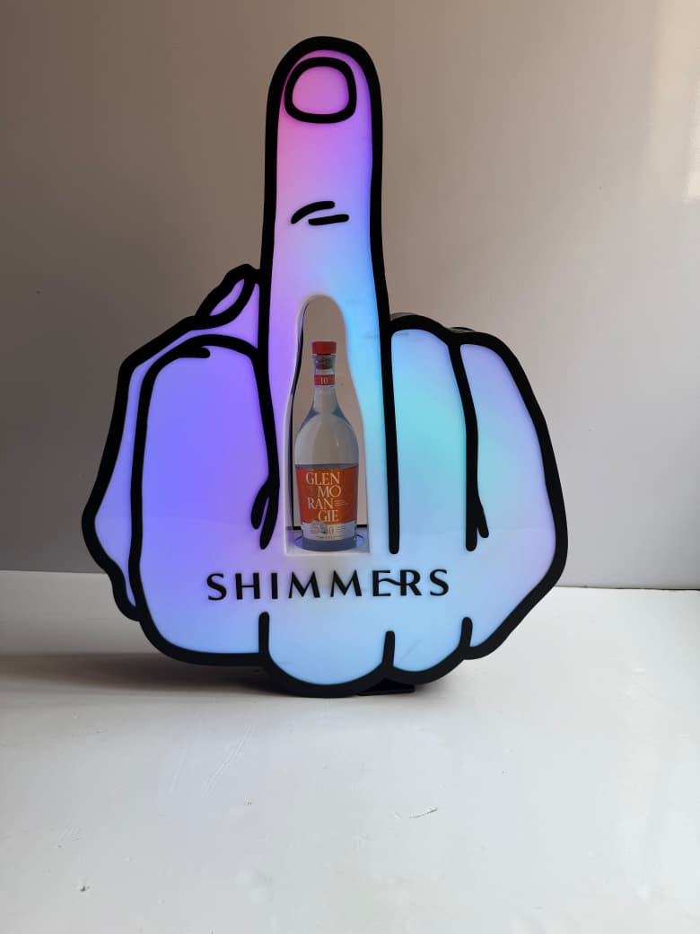 Shimmers Middle Finger Bottle Slot