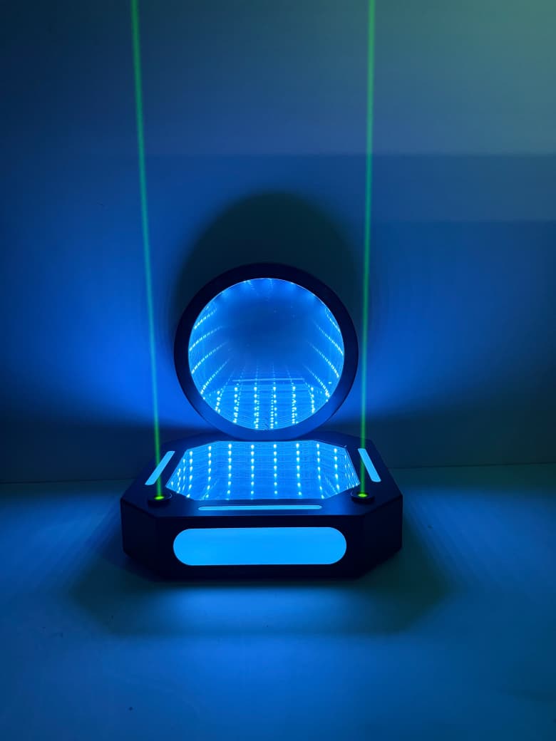 Infinite Rift Gaming Portal Neon Art
