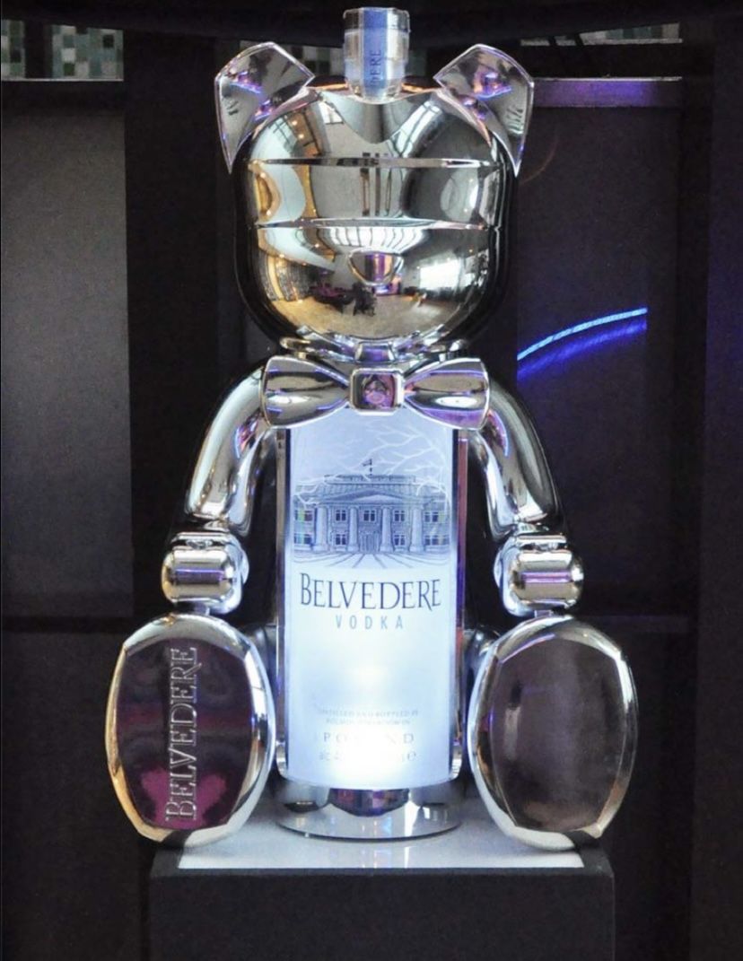 Exclusive Belvedere Bearbrick Collector's Neon Art