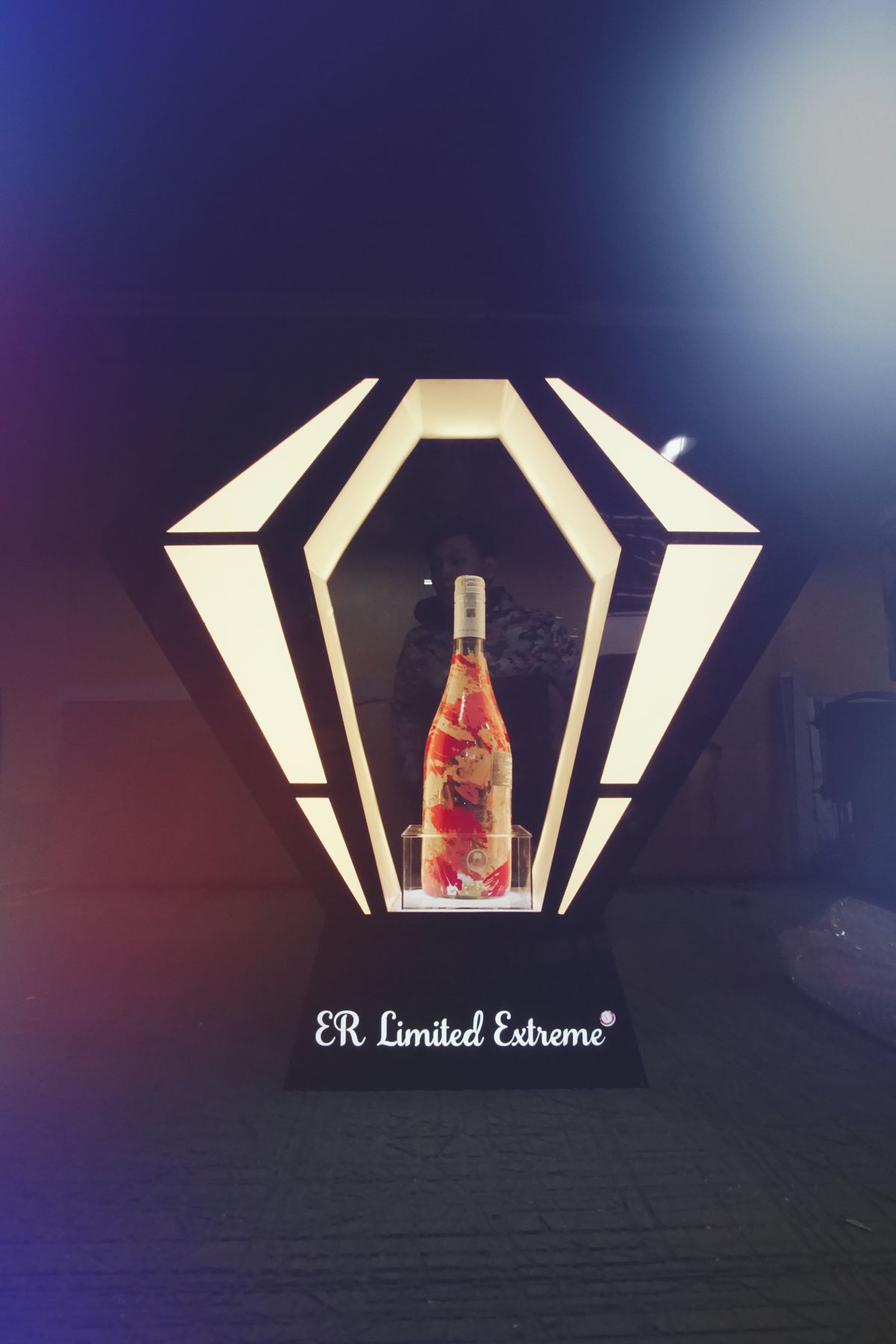 Millionaire's Diamond Luxe Showcase Neon Art
