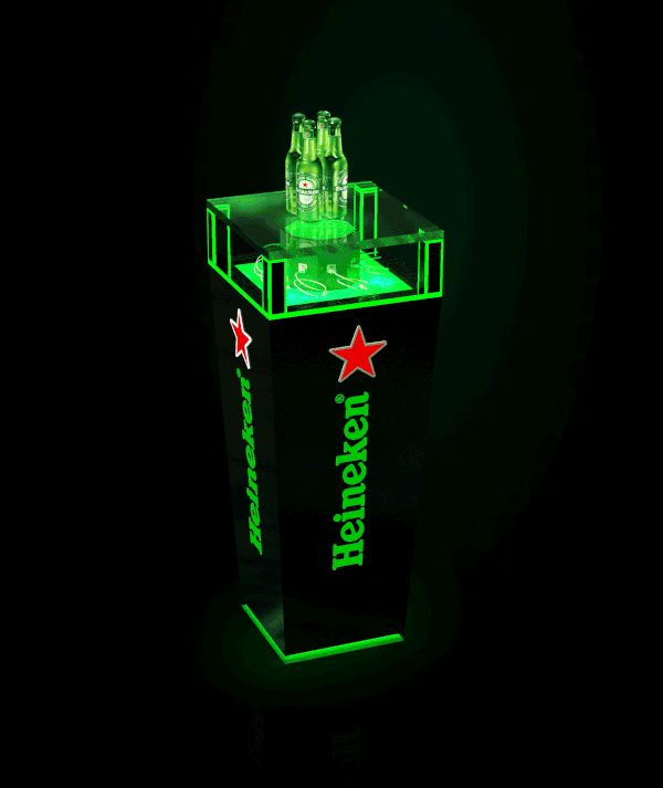 Heineken Premium Beverage Display Neon Art
