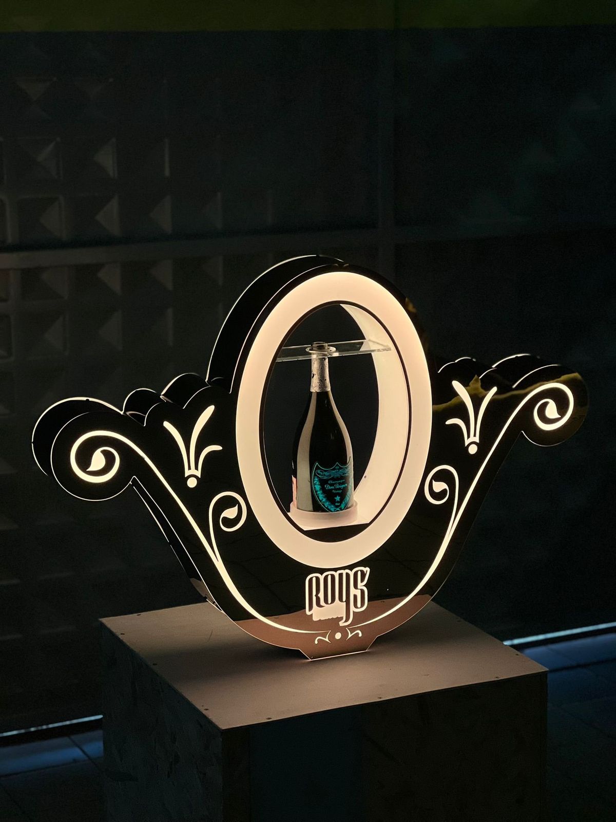 ROYB Signature Ornate LED Bottle Presenter