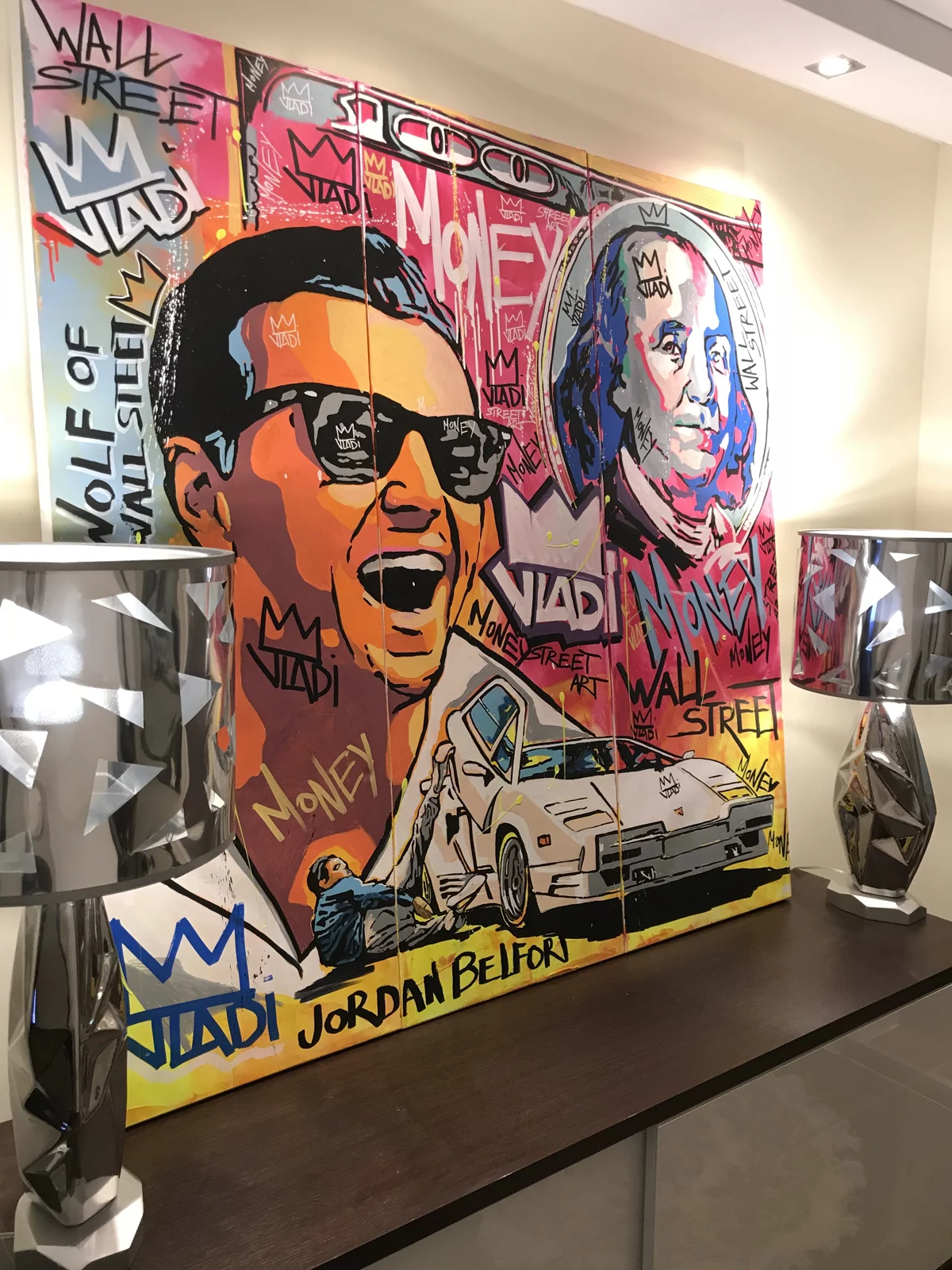 Dynamic Wall Street Success Canvas Painting